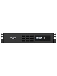   NJOY Szünetmentes Code 600, 600VA, 360W, Line-Interactive, rack (2U), LCD display