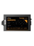 NJOY Tápegység Synergy 550W, 12cm, 20+4, Aktív PFC 80+ White