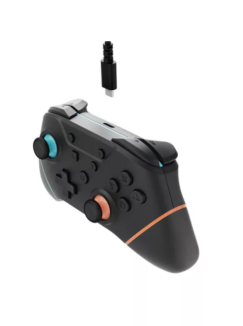 ARMOR3 NUCHAMP Nintendo Switch 2/OLED/Switch Vezeték nélküli kontroller, Kék-Narancs