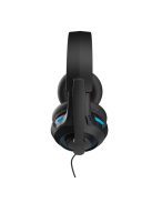 ARMOR3 SOUNDTAC Nintendo/PS/XBOX/PC/Mac Unvierzális Vezetékes Gamer Fejhallgató, Kék-Narancs