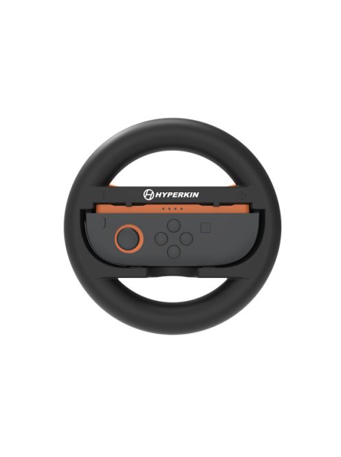 HYPERKIN Nintendo Switch 2 kormány kiegészítő csomag Joy-Con kontrollerhez, Fekete (2-PACK)