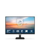 PHILIPS IPS monitor 27" 27E1N1800A/00, 3840 x 2160, 16:9, 350 cd/m2, 4ms, HDMIx2/DisplayPort, hangszóró