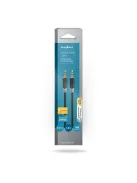 Nedis CABW22000AT10 sztereo audió kábel 3,5mm sztereo jack dugó - dugó,  aranyozott,  1 m