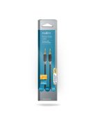 Nedis CABW22000AT05 sztereo audió kábel 3,5mm sztereo jack dugó - dugó,  aranyozott,  0,5 m