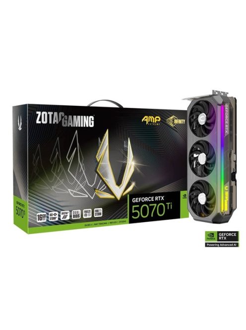 ZOTAC Videokártya PCI-Ex16x nVIDIA RTX 5070 Ti AMP EXTREME INFINITY 16GB GDDR7