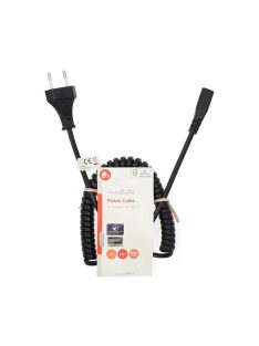   Nedis CEGL11062BK20 borotva táp kábel IEC-320-C1, 2 x 0.75 mm˛, hossz 2m