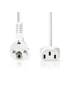   Nedis CEGL10000WT50 táp kábel IEC-320-C13, 3 x 0.75 mm˛ hossz 5m, fehér