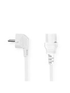 Nedis CEGL10000WT50 táp kábel IEC-320-C13, 3 x 0.75 mm˛ hossz 5m, fehér
