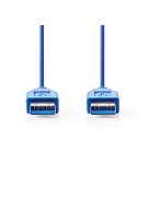 Nedis CCGP61000BU20 USB3.2 USB A dugó - USB-A dugó, 5 Gbps, 2m, (USB3.1, USB3.0, USB2.0)