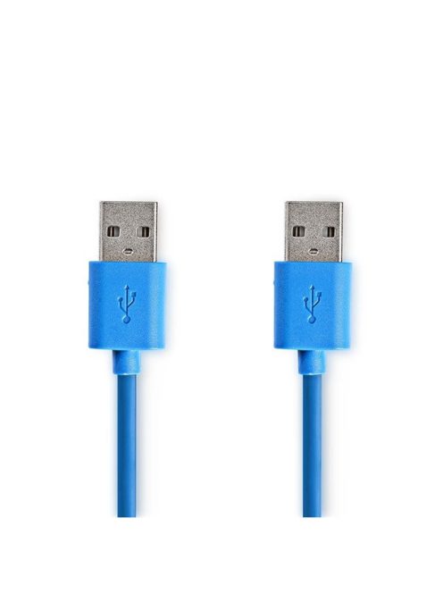 Nedis CCGP61000BU20 USB3.2 USB A dugó - USB-A dugó, 5 Gbps, 2m, (USB3.1, USB3.0, USB2.0)