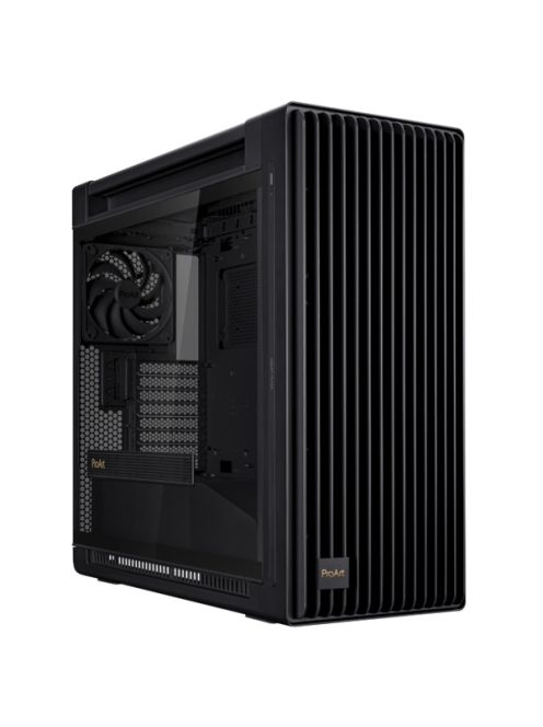 ASUS Ház ProArt PA602, Tápegység nélkül, Fekete, Üvegfalú