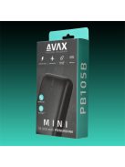 AVAX Powerbank USB-C 20W 10000mAh, fekete
