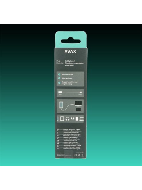 AVAX Átalakító adapter USB-C - Display port