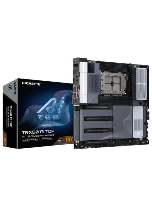 GIGABYTE Alaplap sTR5 TRX50 AI TOP-2B AMD TRX50, E-ATX
