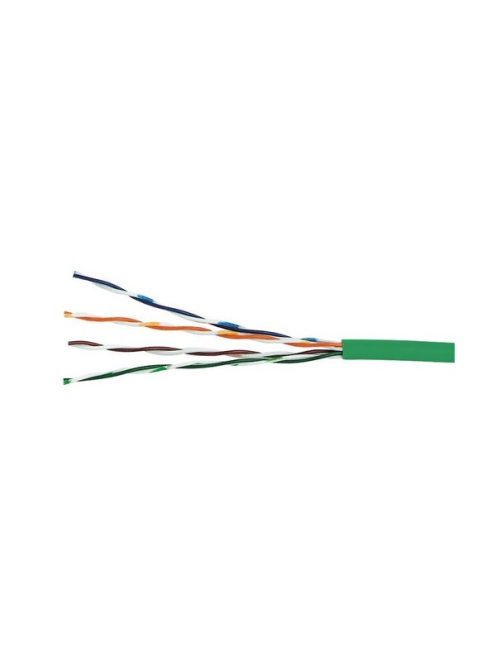 EXCEL Patch Kábel Cat.5e UTP PVC köpeny 305m, zöld