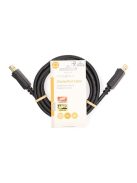 Nedis CCGL37010BK20 Displayport kábel 4K@60Hz, aranyozott csatlakozók, 2m