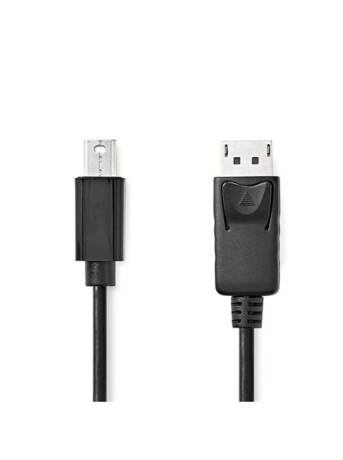 Nedis CCGL37400BK20 mini Displayport1.2 kábel, Display port dugó, 21.6 Gbps, 2m