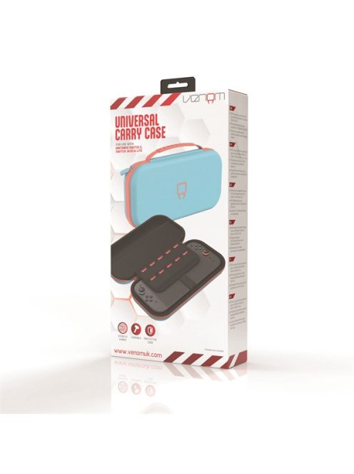 VENOM Nintendo Switch 2/Switch/OLED/Lite Kiegészítő Hordozható táska kék-narancs, VS4955