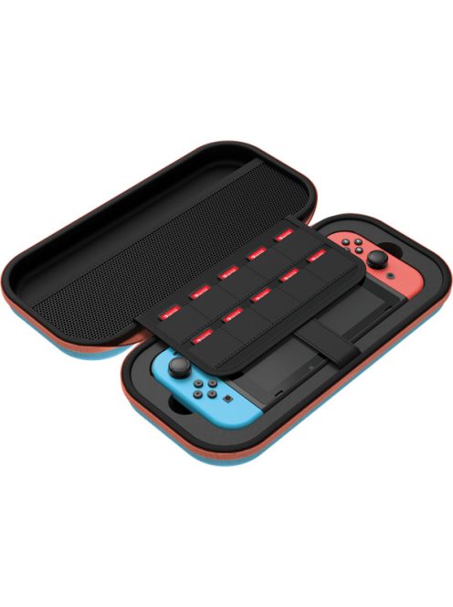 VENOM Nintendo Switch 2/Switch/OLED/Lite Kiegészítő Hordozható táska kék-narancs, VS4955