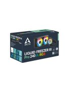 ARCTIC COOLING CPU hűtő Liquid Freezer III Pro 240 A-RGB (vízhűtés), Univerzális, Fekete