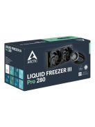 ARCTIC COOLING CPU hűtő Liquid Freezer III Pro 280 (vízhűtés), Univerzális, Fekete