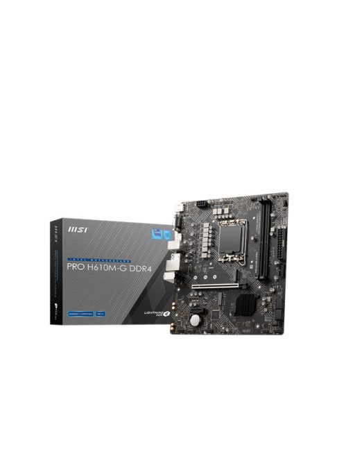 MSI Alaplap S1700 PRO H610M-G DDR4 Intel H610, mATX