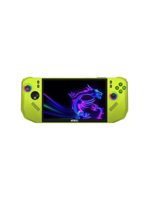 MSI Gaming Handheld Claw A8 BZ2EM-045HU, 8" FHD+, Ryzen Z2 Extreme, 24GB, 1TB, Win11H, Neon Green kézikonzol