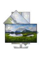 DELL Pro 22 Plus Monitor 21.5" P2225H 1920x1080, 16:9, 1500:1, 250cd, 8ms, DP, HDMI, VGA, USB-C, Ezüst
