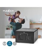 Nedis ASWI2512BK digitális audio kapcsoló 2x Toslink