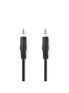 Nedis CAGL22000BK100 sztereo audio kábel, 3,5 mm jack dugó - 3,5 mm jack dugó, 10m