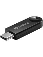 SANDBERG USB-C BT 5.3 Wireless dongle, Upgrade your PC with Bluetooth, Driver-free installation, 20m, 5 év garancia