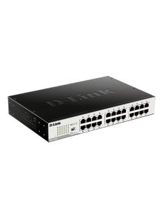 D-LINK Switch 24x1000Mbps Fémházas Asztali, DGS-1024D/E