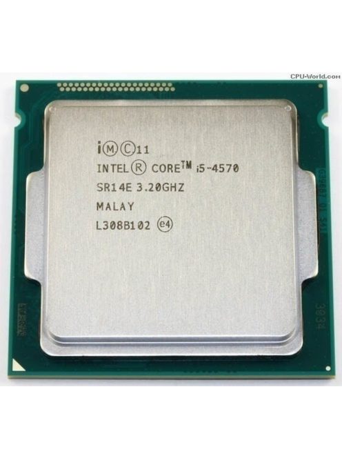 Intel Core i5-4570 használt számítógép processzor