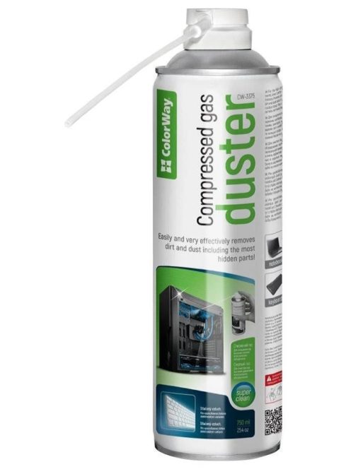 ColorWay Compressed gas Duster sűrített levegő spray 750 ml