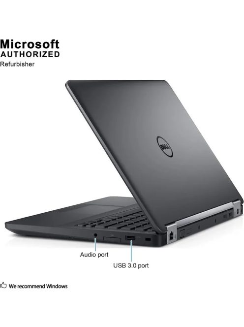 Dell Latitude E5470 / i5-6300U / 8GB / 256 SSD / NOCAM / FHD / US / Integrált / B /  használt laptop