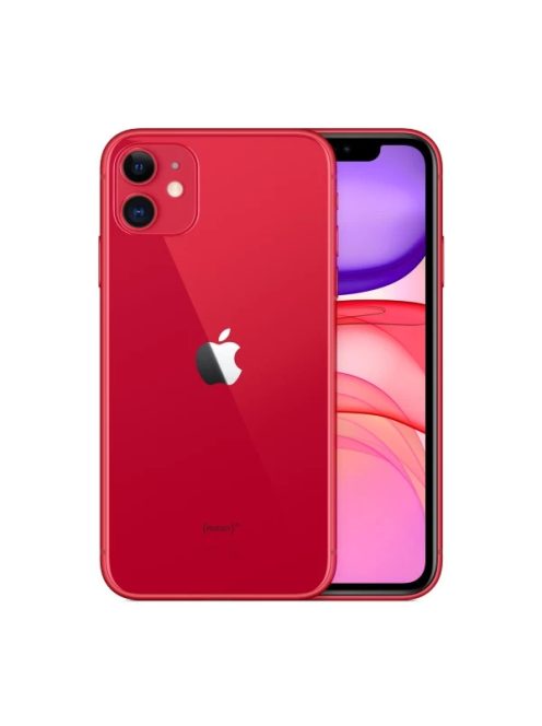 Apple iPhone 11 128GB Piros (AB) (Használt Artisjus - Kártyafüggetlen)