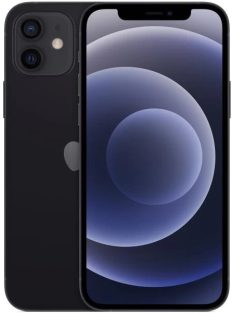   Apple iPhone 12 128GB Fekete (B) (Használt Artisjus - Kártyafüggetlen)