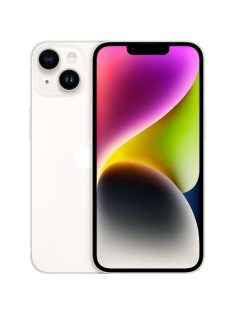   Apple iPhone 14 128GB Csillagfény (0 perces Artisjus - Kártyafüggetlen)