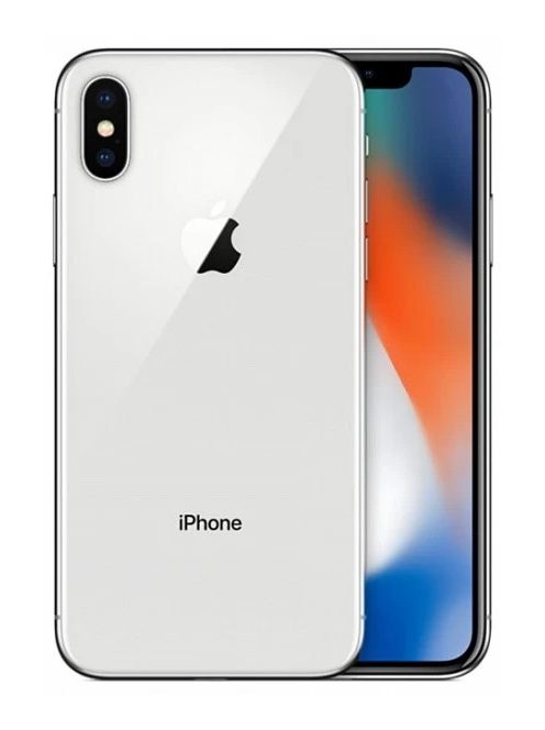 Apple iPhone X 64GB Ezüst (AB) (Használt Artisjus - Kártyafüggetlen)