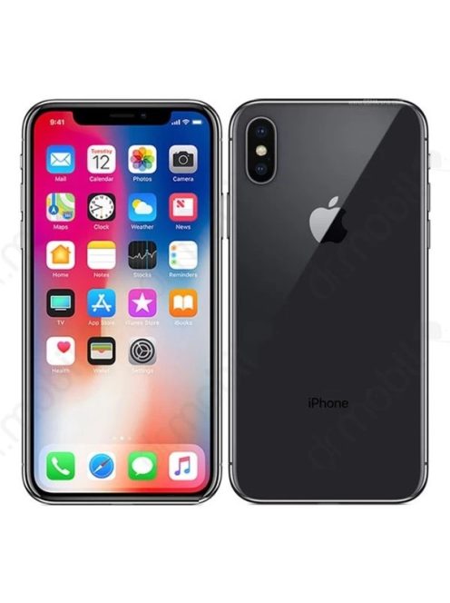 Apple iPhone X 64GB Fekete (AB) (Használt Artisjus - Kártyafüggetlen)