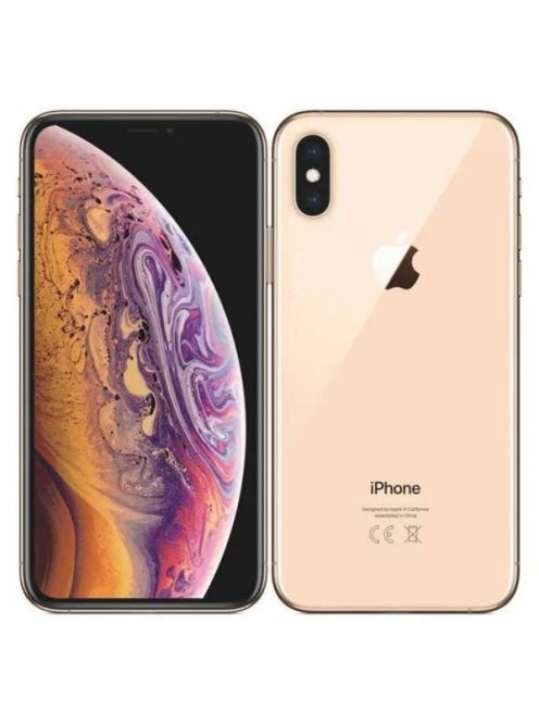 Apple IPhone Xs 64GB Gold Face ID+Vodafone Régió záras (Használt Artisjus - Kártyafüggetlen)