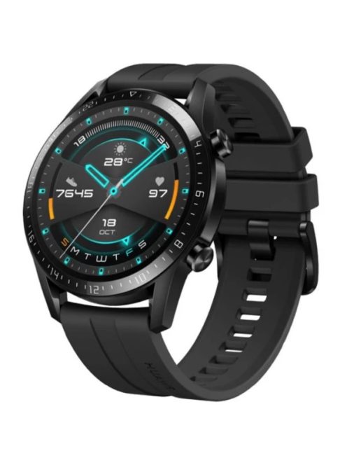 Huawei Watch GT2 Sport 46mm Fekete (A) (Használt Artisjus - Kártyafüggetlen)