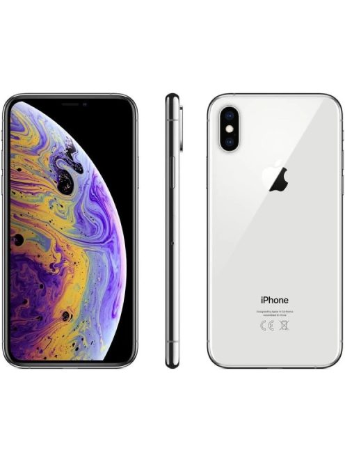 Apple iPhone XS 256GB Silver (AB) (Használt Artisjus - Kártyafüggetlen)