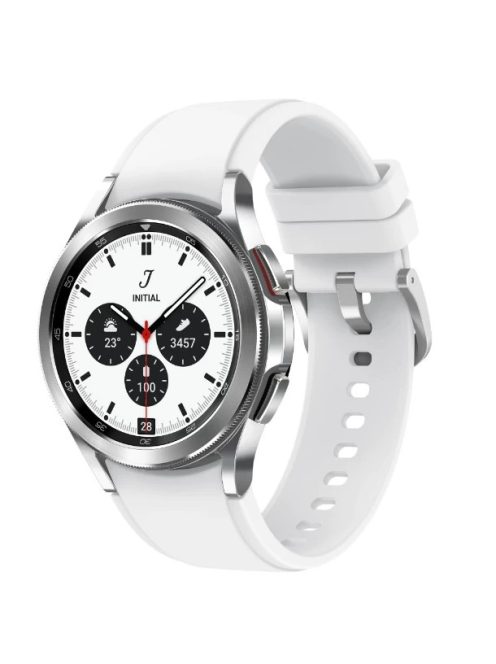 Samsung Galaxy R885 Watch4 Classic 42mm eSIM Ezüst  (Használt Artisjus - Kártyafüggetlen)