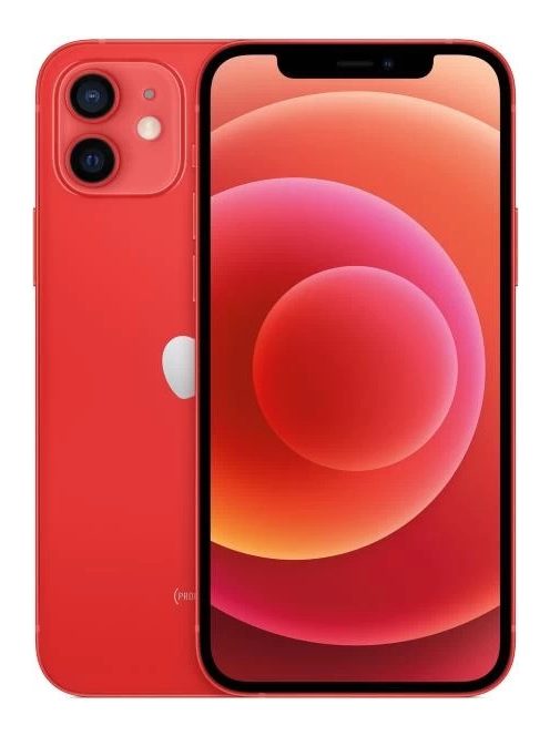 Apple iPhone 12 64GB (PRODUCT)RED (AB)  (Használt Artisjus - Kártyafüggetlen)