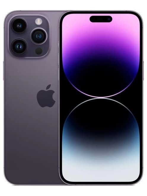 Apple iPhone 14 Pro Max 128GB Lila (A+) (Használt Artisjus - Kártyafüggetlen)