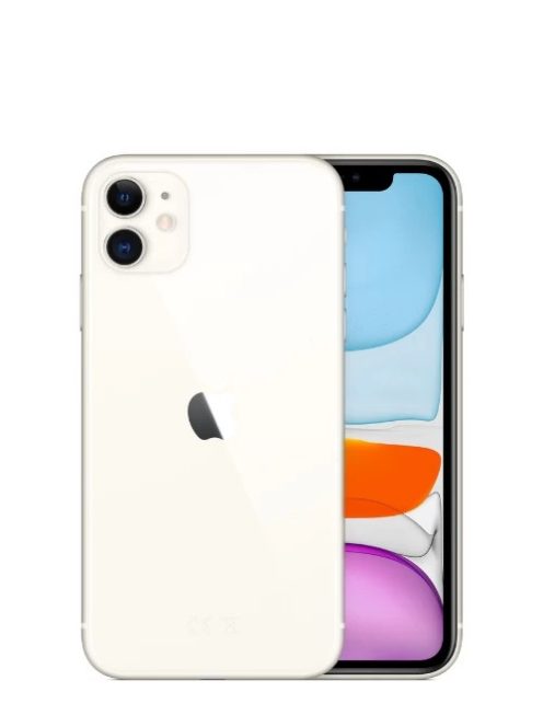 Apple iPhone 11 64GB Fehér (A+) (Használt Artisjus - Kártyafüggetlen)