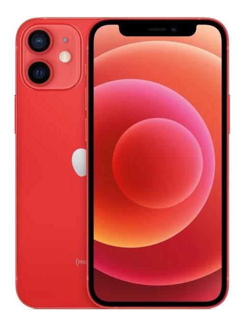 Apple iPhone 12 mini 128GB (PRODUCT)RED (A) (Használt Artisjus - Kártyafüggetlen)