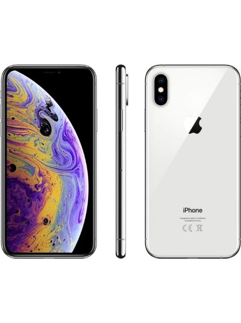 Apple használt iPhone Xs Max 64GB Silver mobiltelefon