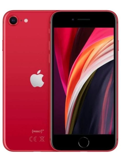 Apple használt iPhone SE 2020 64GB Piros mobiltelefon